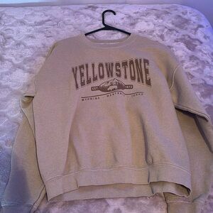 Yellowstone crewneck!!